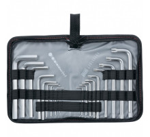 Набор ключей имбусовых MATRIX HEX-TORX 18 шт: HEX 1,5-10 мм, T10-T50 12314
