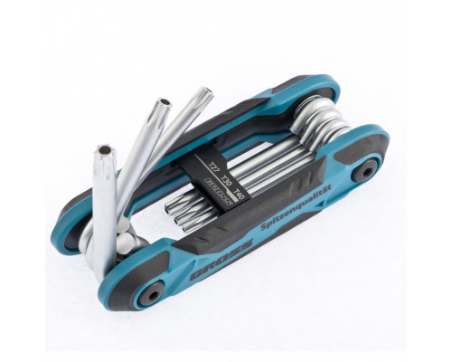 Набор ключей имбусовых Tamper-Torx, складные, 8 шт GROSS 16413