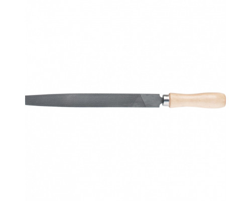 Напильник плоский Сибртех 150 мм, деревянная ручка 16223 