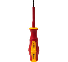 Отвертка диэлектрическая КОБАЛЬТ Ultra Grip PH-0x60 мм CR-V 646-485