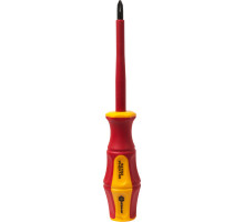 Отвертка диэлектрическая КОБАЛЬТ Ultra Grip PH-2x100 мм CR-V 646-508