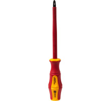 Отвертка диэлектрическая КОБАЛЬТ Ultra Grip PH-3x150 мм CR-V 646-515