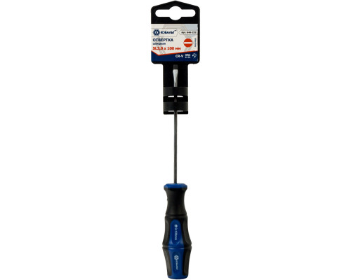 Отвертка Кобальт Ultra Grip SL 3,0 x 100 мм 646-232 Отвертка Кобальт Ultra Grip SL 3,0 x 100 мм 646-232