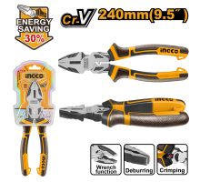 Плоскогубцы комбинированные INGCO INDUSTRIAL 240 мм HHCP28240
