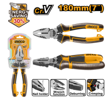 Плоскогубцы комбинированные INGCO INDUSTRIAL 180 мм HHCP28180