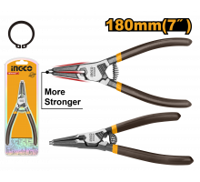 Съемник стопорных колец прямой внешний INGCO INDUSTRIAL 180 мм HCCP261801
