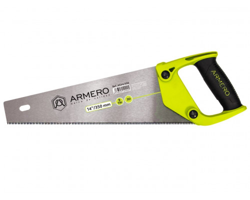 Ножовка ARMERO по дереву 350 мм, средний зуб A534/350