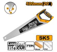 Ножовка по дереву INGCO INDUSTRIAL 500 мм HHAS28500
