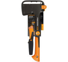Набор Fiskars: топор Х10, универсальный нож с точилкой 1057914