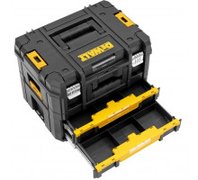 Комплект из 2-х ящиков для инструмента DEWALT TSTAK, (TSTAK II+IV) DWST1-70702, модульной системы хранения