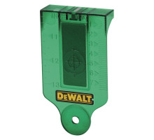 Мишень DEWALT для зеленых лазерных уровней DE0730G