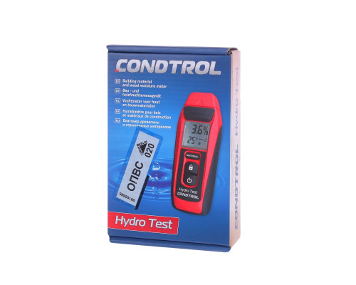 Влагомер строительных материалов и древесины CONDTROL Hydro Test 3-14-022