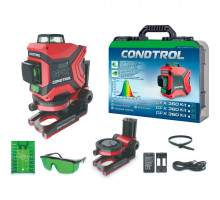 Лазерный уровень CONDTROL GFX 360-3 Kit 1-2-404