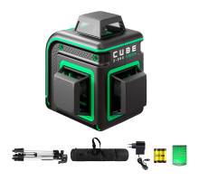 Лазерный уровень ADA Cube 3-360 GREEN Professional Edition А00573