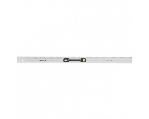 Линейка-уровень 1000 мм, металлическая, пластмассовая ручка 2 глазка MATRIX MASTER 30577