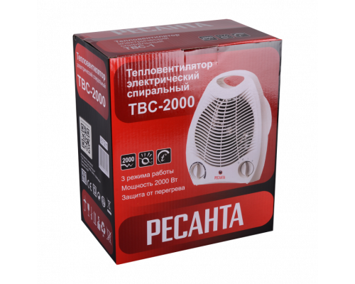 Тепловентилятор Ресанта ТВС-2000 67/2/11 Тепловентилятор Ресанта ТВС-2000 67/2/11