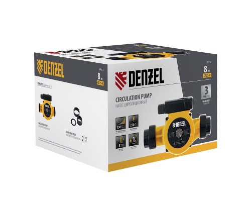 Циркуляционный насос Denzel CP25-8 99412 Циркуляционный насос Denzel CP25-8 99412