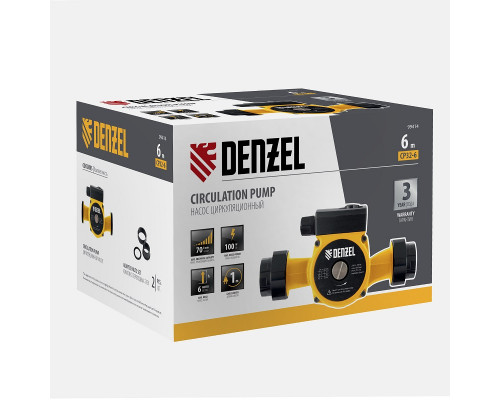 Циркуляционный насос Denzel CP32-6 99414 Циркуляционный насос Denzel CP32-6 99414