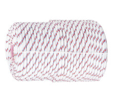Фал плетёный полипропиленовый с сердечником, 16-прядный, 6 мм, бухта 100 м, 320 кгс  СИБРТЕХ 93965