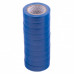 Набор изолент ПВХ 15 мм х 10 м, синяя, в упаковке 10 шт, 150 мкм  Matrix 88784