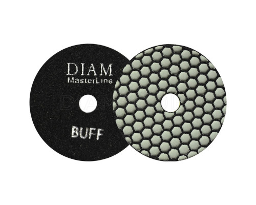 Алмазный гибкий шлифовальный круг 100 мм Diam MasterLine Buff, сухая полировка 000572