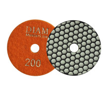 Алмазный гибкий шлифовальный круг 100 мм Diam MasterLine №200, сухая полировка 000567