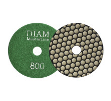 Алмазный гибкий шлифовальный круг 100 мм Diam MasterLine №800, сухая полировка 000569