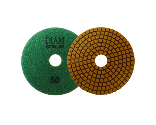 Алмазный гибкий шлифовальный круг 100 мм Diam EXTRA LINE WET №50, мокрая полировка 000510