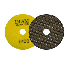 Алмазный гибкий шлифовальный круг 100 мм Diam Extra Line №400, сухая полировка 000522