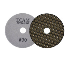 Алмазный гибкий шлифовальный круг 100 мм Diam Extra Line №30, сухая полировка 000563
