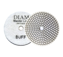 Алмазный гибкий шлифовальный круг 100 мм Diam MasterLine Universal BUFF, мокрая, сухая полировка 000630