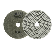 Алмазный гибкий шлифовальный круг 100 мм Diam MasterLine Universal №3000 мокрая, сухая полировка 000629