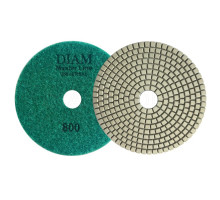 Алмазный гибкий шлифовальный круг 100 мм Diam MasterLine Universal №800 мокрая, сухая полировка 000627