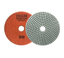 Алмазный гибкий шлифовальный круг 125 мм Diam MasterLine Universal №200 мокрая, сухая полировка 000645