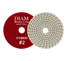 Алмазный гибкий шлифовальный круг DIAM Master Line Hybrid 100*3 мм #2 000719