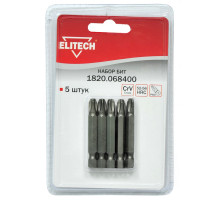 Набор бит 5 шт. Elitech 1820.068400