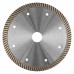 Диск алмазный Gross, Turbo 150 х 22,2 мм, турбо, сухой рез 73031