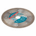 Диск алмазный Gross, Turbo 150 х 22,2 мм, турбо, сухой рез 73031