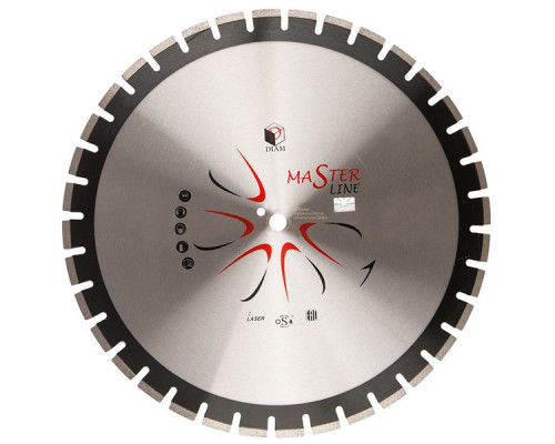 Алмазный диск DIAM Master Line 600x4.0x10x25.4 асфальт 000491