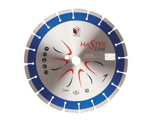 Алмазный диск DIAM Master Line 350x3.0x10x25.4 железобетон 000503