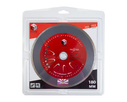 Алмазный диск DIAM Ceramics 180x1.6x5.0x22.2 000211