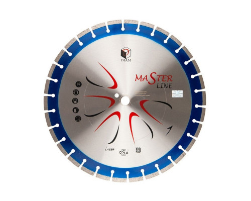 Алмазный диск DIAM Master Line 450x3.4x10x25.4 железобетон 000505