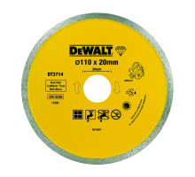 Алмазный круг Dewalt DT 3714, сплошной 110 x 20 мм