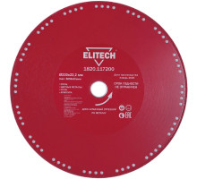 Диск алмазный по стали (230х22.2 мм) ELITECH 1820.117200