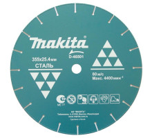 Диск алмазный Makita 355х25,4 по металлу D-46501