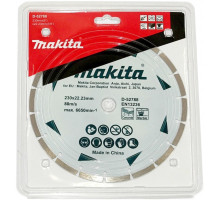 Диск алмазный Makita сегмент по бетону/мрамору 230х22,2х7 D-52788