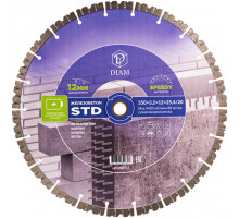 Диск алмазный DIAM железобетон STD 350х3,2х12х25,4/20 000713