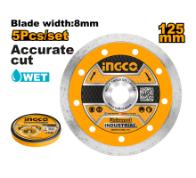 Диск алмазный сплошной INGCO 180х22,2 мм DMD021802M