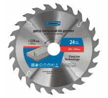 Пильный диск по дереву GROSS 230 x 32(30), 24 зуба 73331