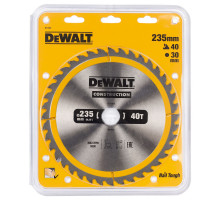 Пильный диск DeWalt Construction 235 x 30, 40 зубьев DT 1955